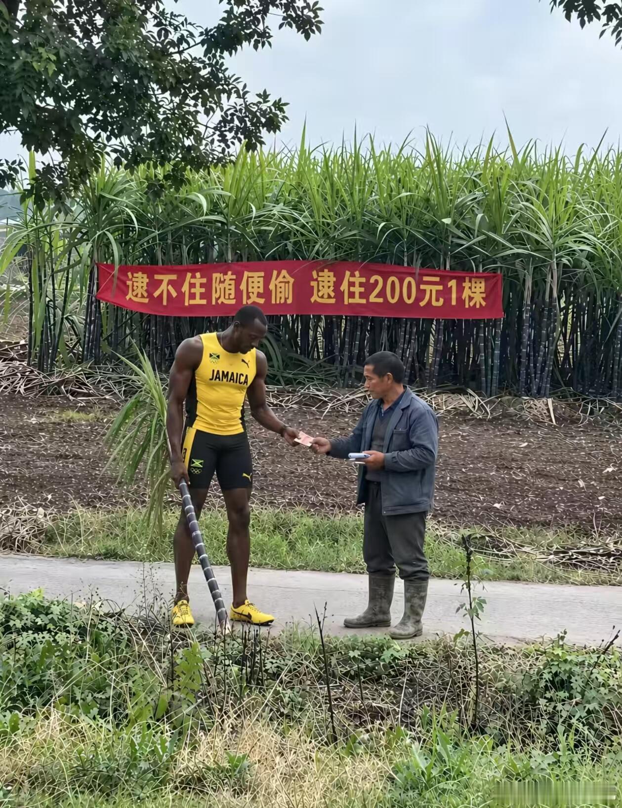世界第一的速度，在这块甘蔗地不好使。 ​​​