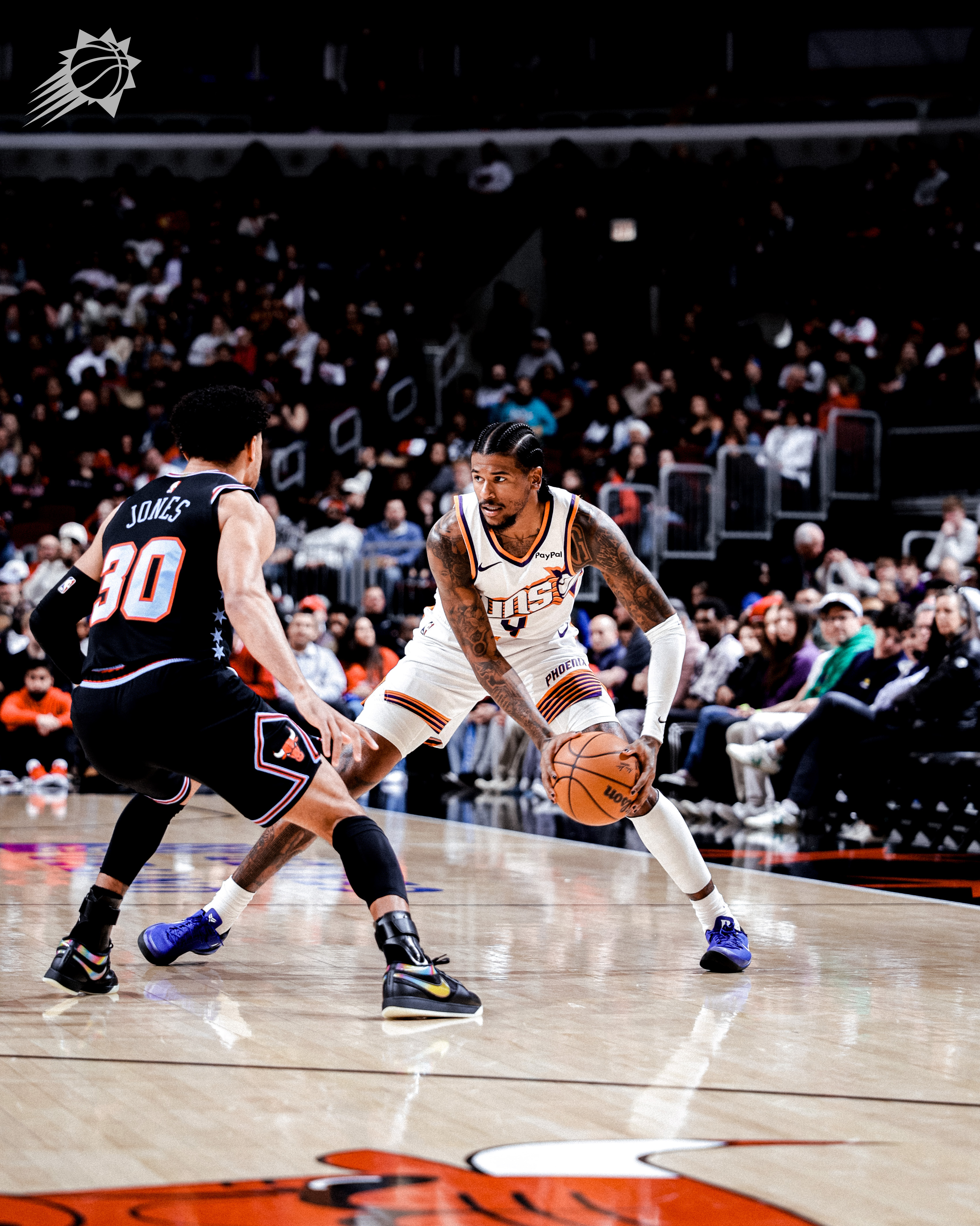 开局球队有些慢热，奥特教练喊了暂停菲尼克斯太阳 ｜太阳vs公牛 ｜旭日东升