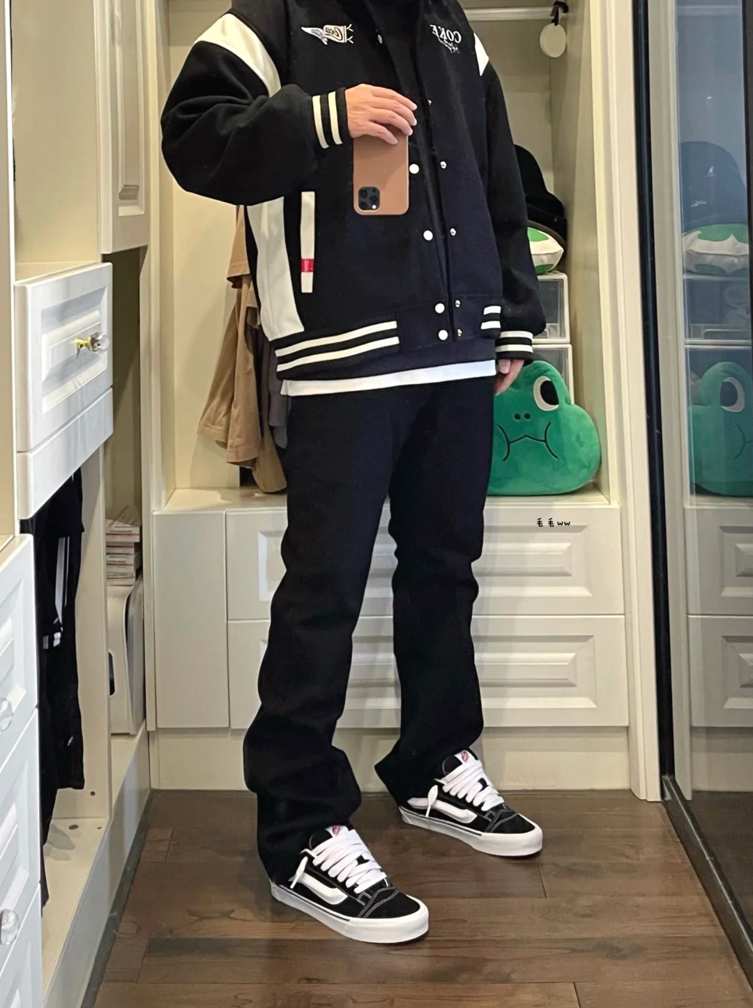 棒球夹克｜黑色系穿搭