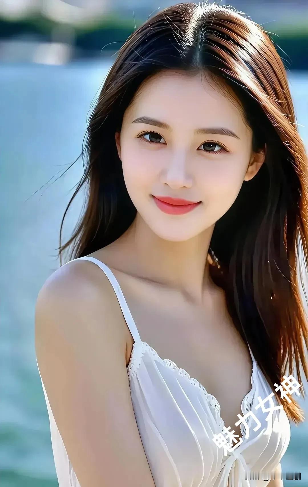 什么样的穿搭可以成为气质女神?
白裙沾了湖风的软，发梢漫过肩头的光。唇色轻扬时，