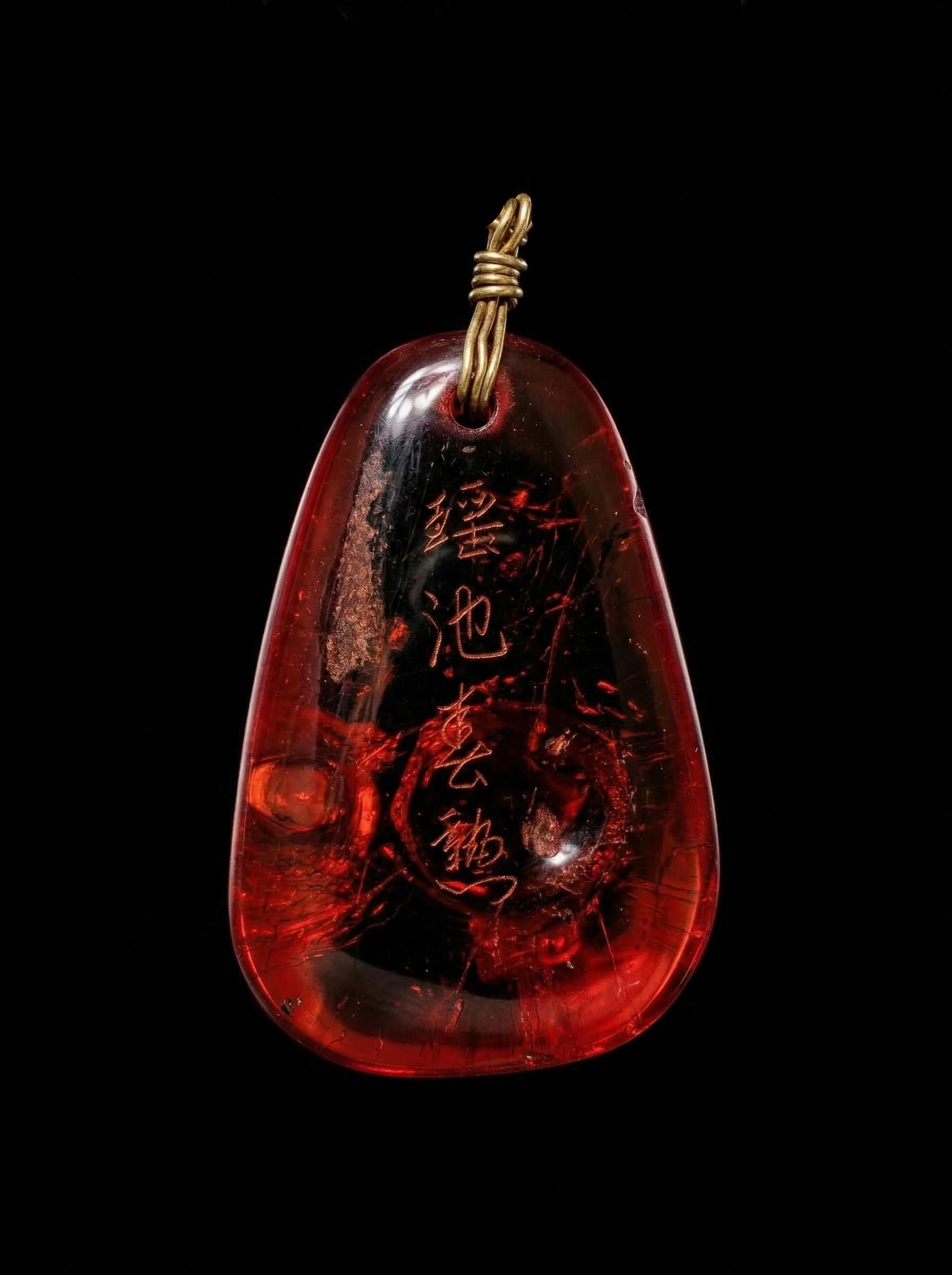 凝红入梦｜被时间封存的一枚“瑶池春熟”。🌊瑶池果熟三千岁，海屋筹添九...