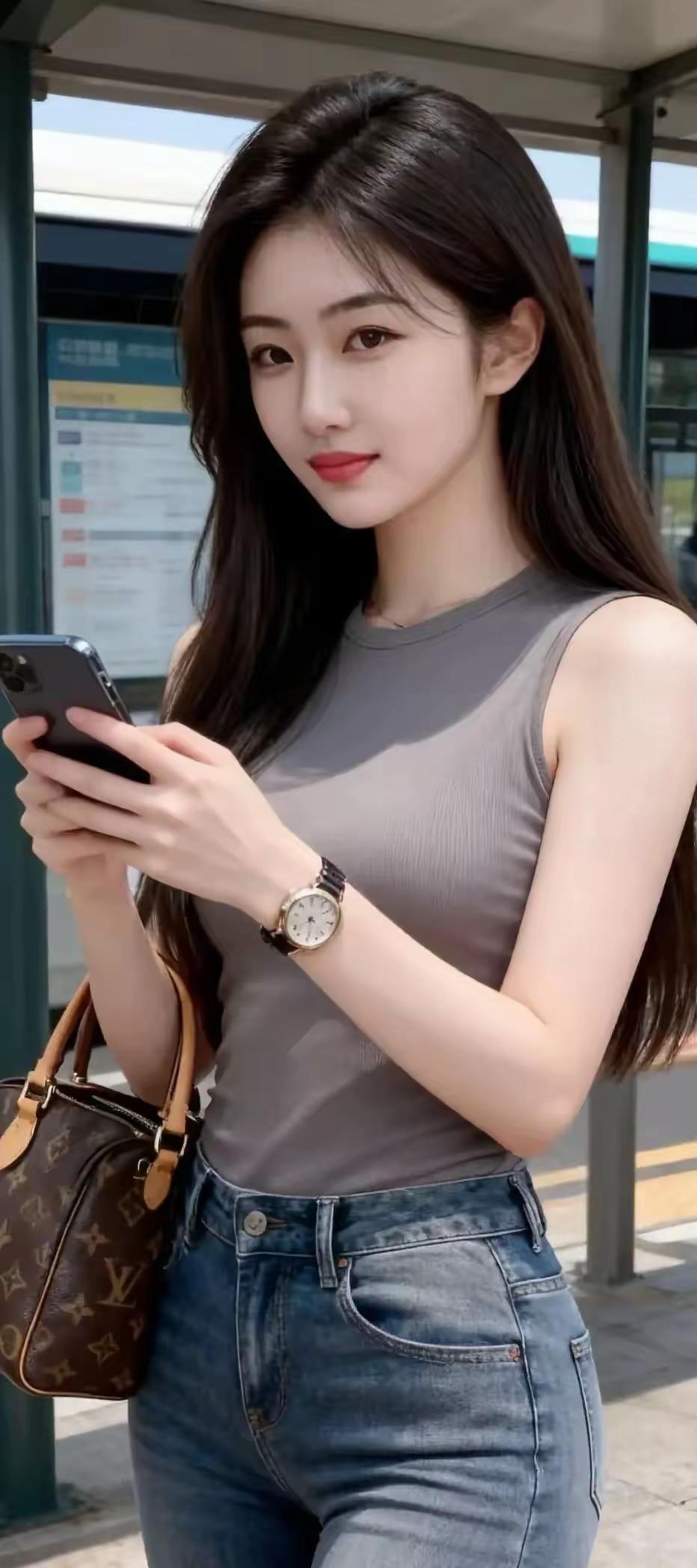 元气少女穿搭指南：简约T恤+牛仔裤，轻松出街！👗👖👟