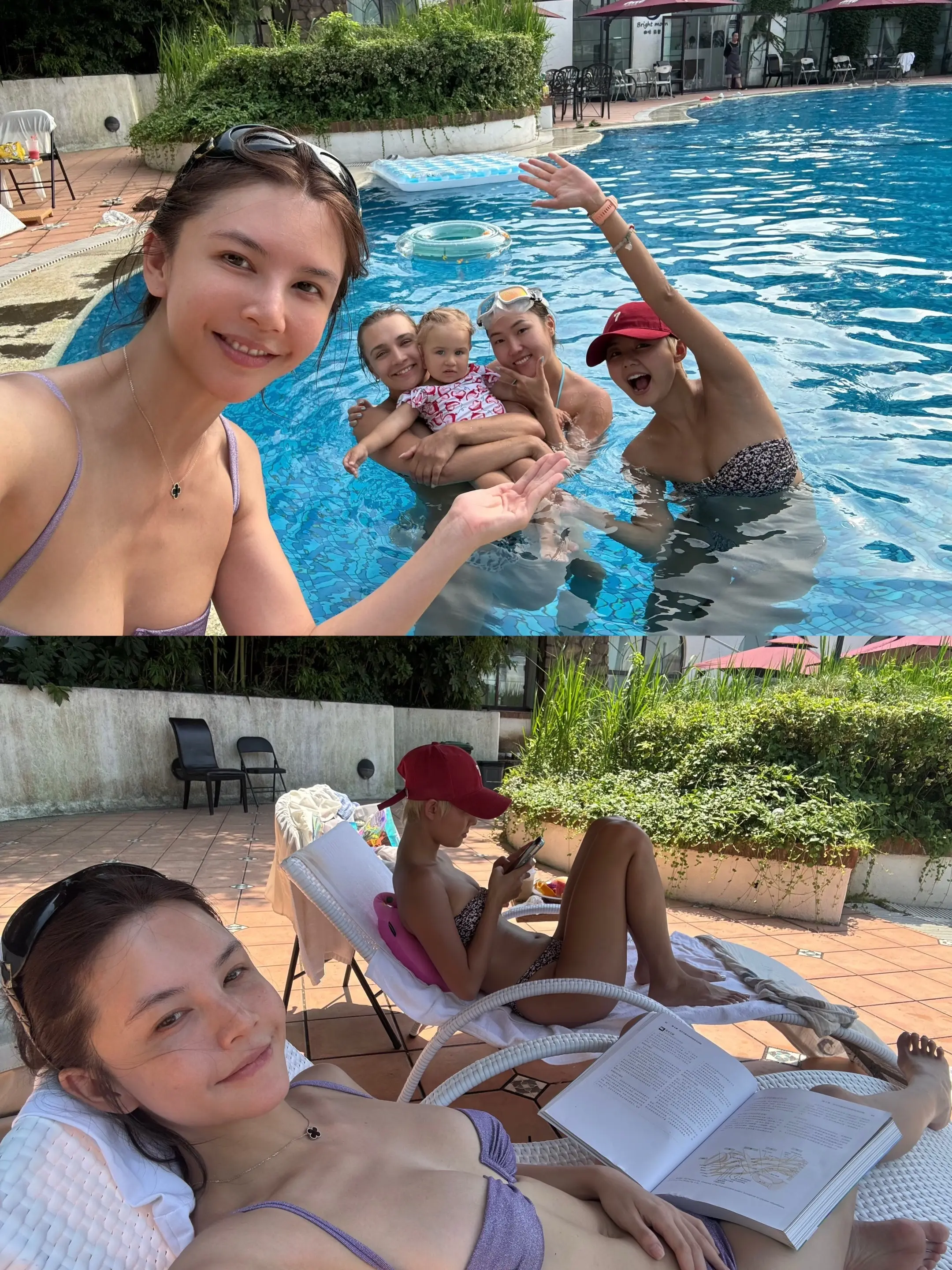 夏天就得玩水。