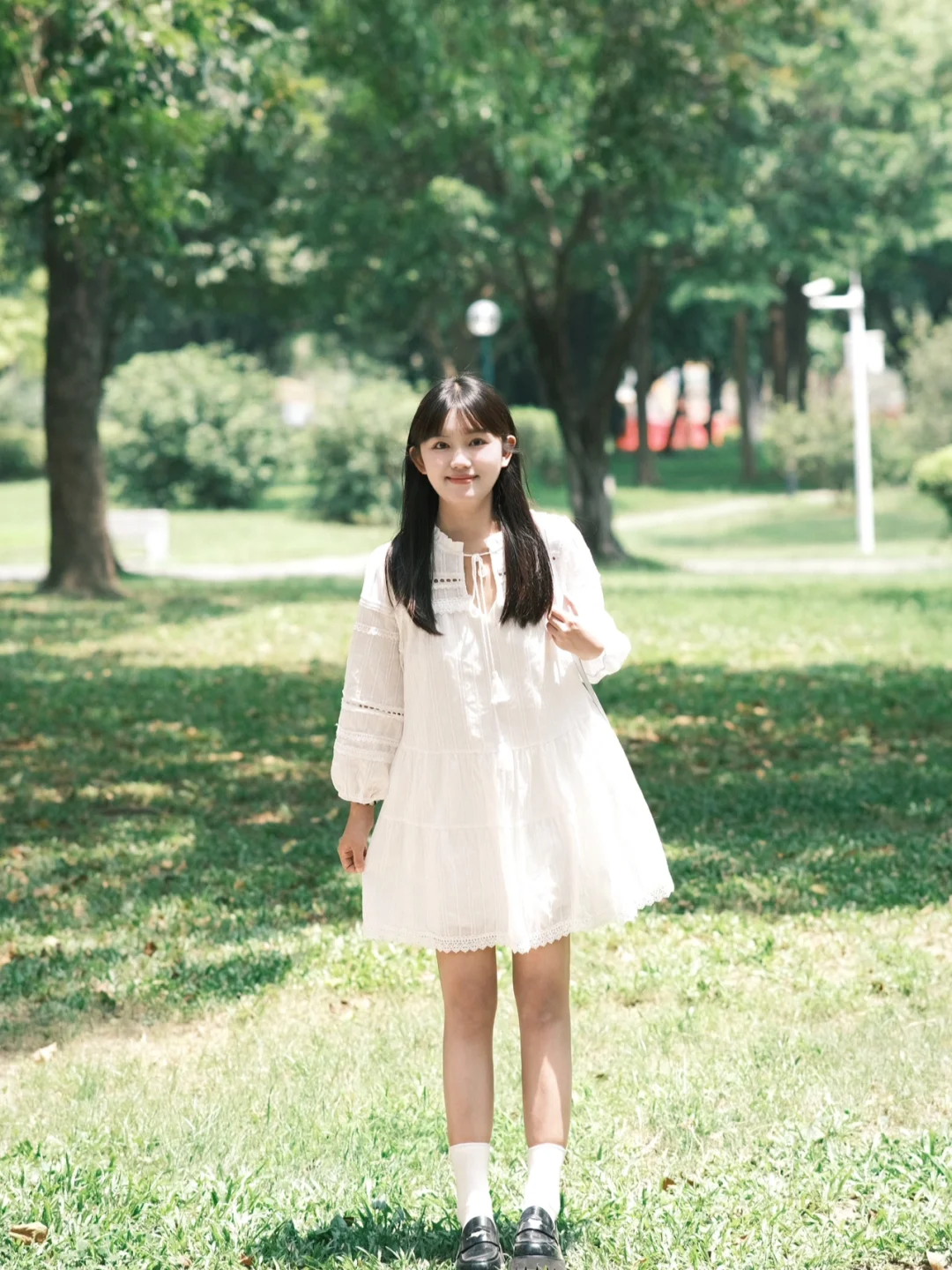 春天和白裙子