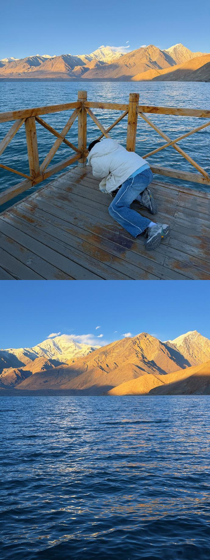 李昀锐骑牦牛比耶照  李昀锐骑牦牛比耶照📸看上去真的是又帅又觉得很可爱呀，在雪