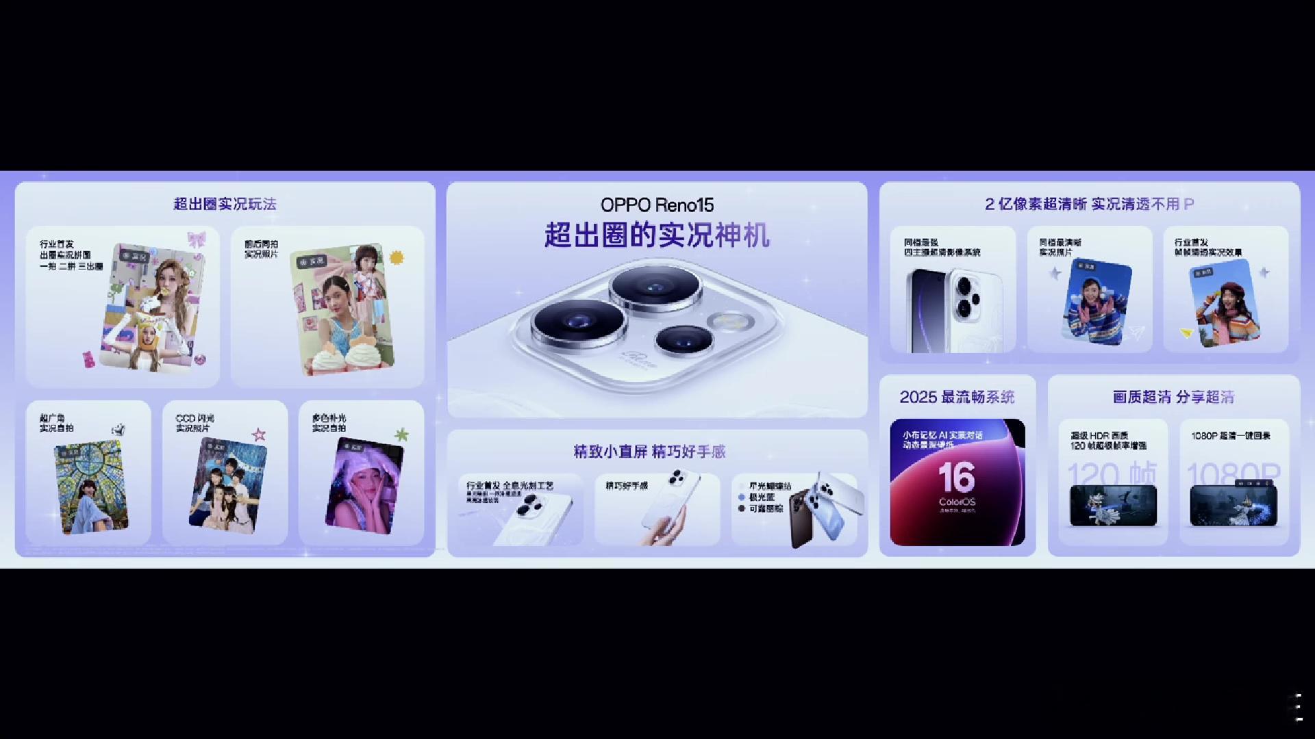 OPPO Reno15 价格：-12+256GB——2999元  -12+512