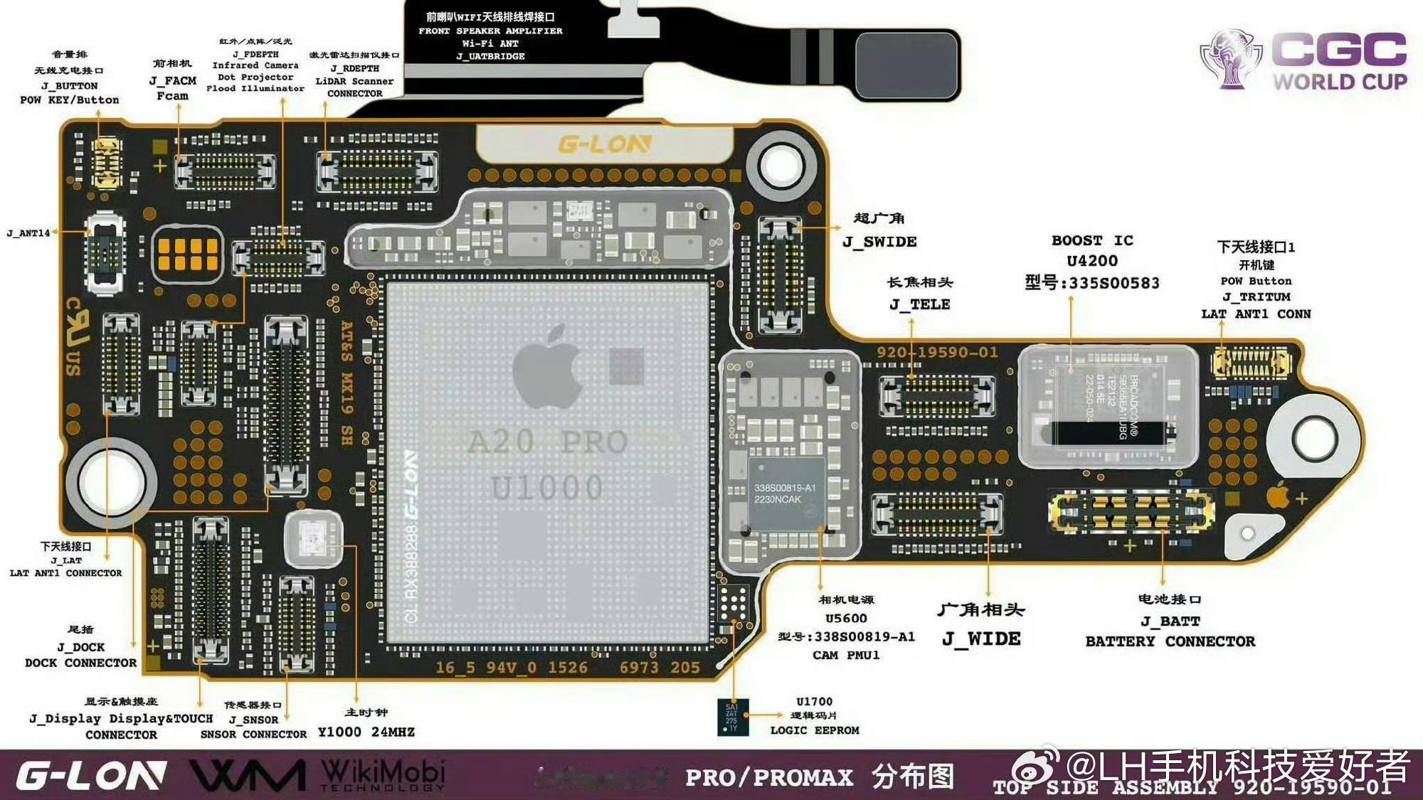 iPhone18 Pro主板设计遭提前泄露彻底藏不住了，被扒了个干净，iPhon