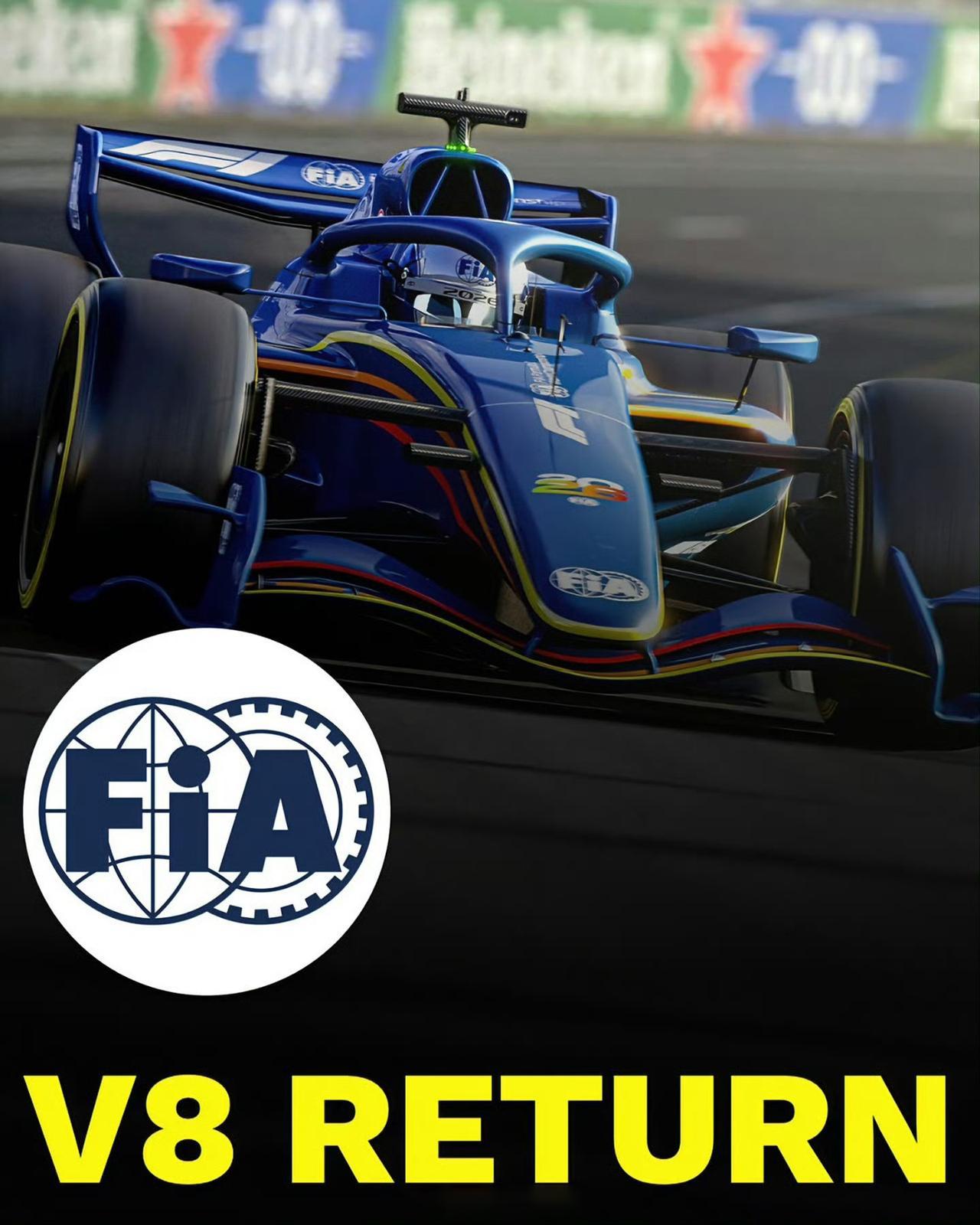 近日，FIA主席苏拉耶姆亲口确认，F1未来将会回归到V8引擎！
“它会回来的，是