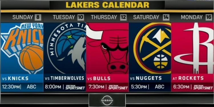 能赢几场？湖人未来5场的对手：
3月9日，主场，VS尼克斯（东3）
3月11日，