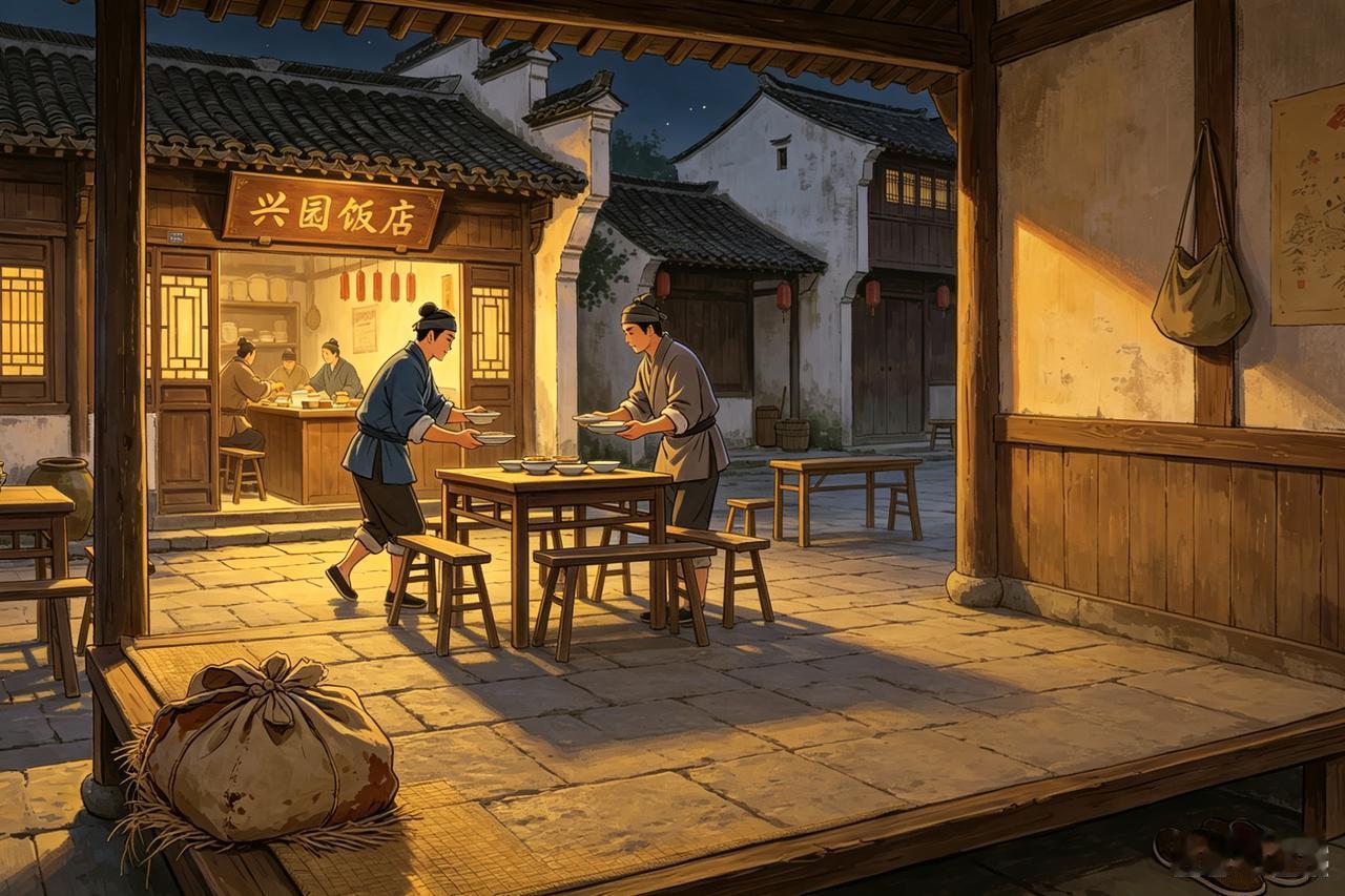 有些玩笑，开不得。

清朝年间，江南某地有家兴园饭店。店面不大，但地段好，生意红