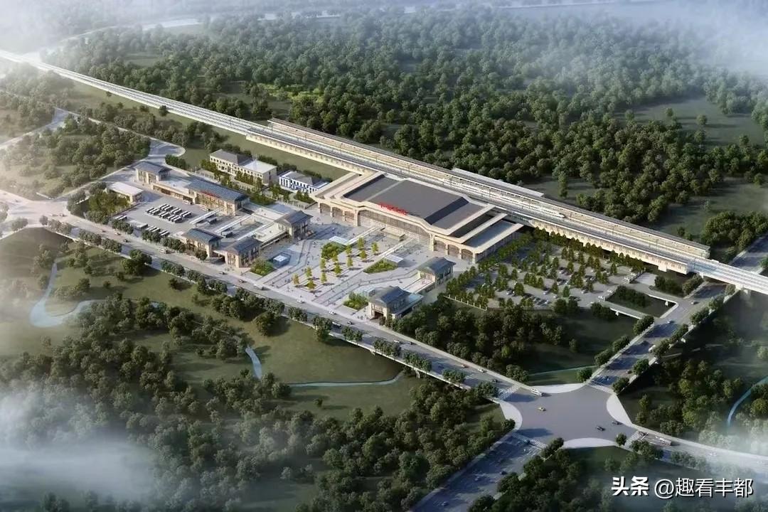 丰都高铁新区项目最新进展来了，年底完工可期✨
丰都人快看过来！市级重点项目——丰