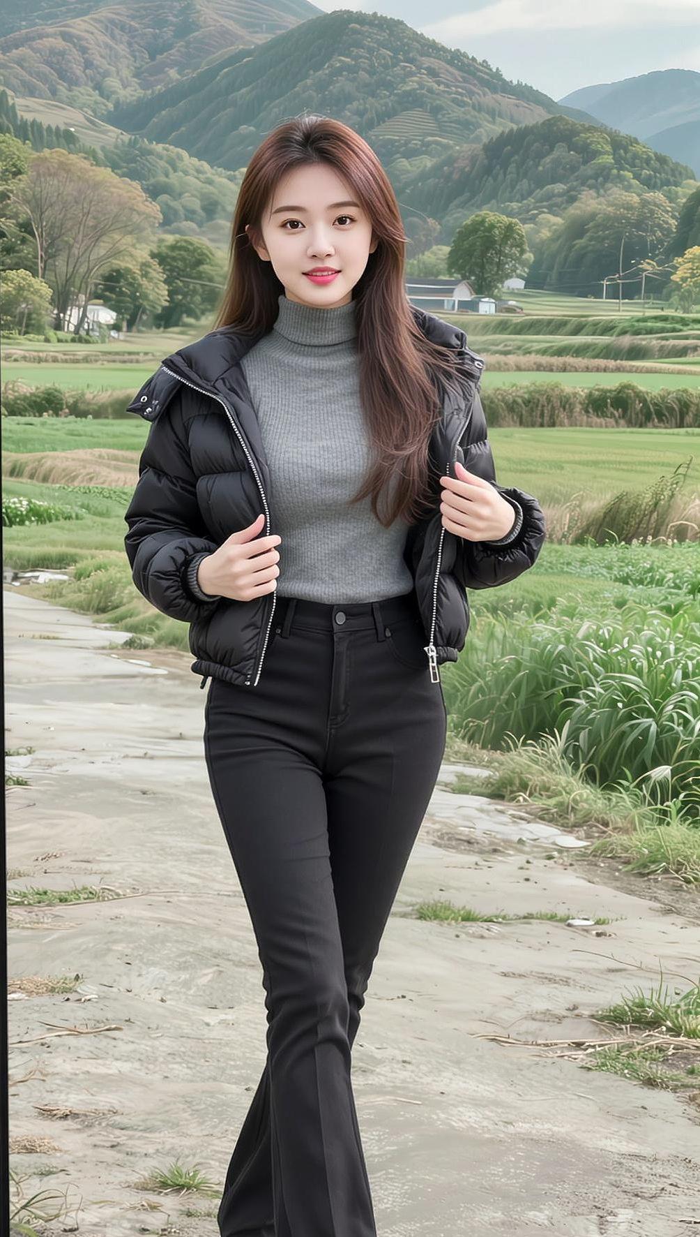 AI田园生活照 抖音ai创作