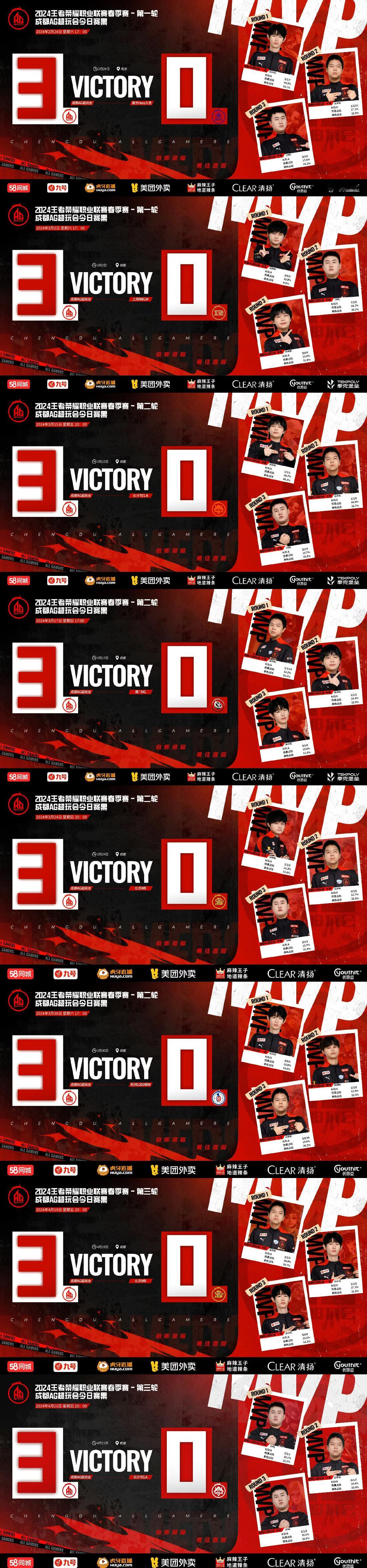 嘲笑女子战队TE溯的 来认领你们的主队哈 被AG零封过的战队有以下 南京hero