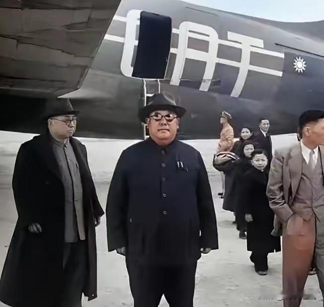 1949年，宁夏解放后，马鸿逵在乘机逃往台湾时，发现有两架国军野马式战斗机自后赶