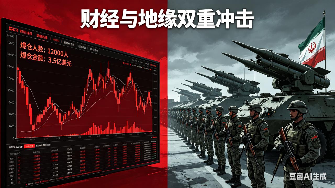 全线拉升！13万人爆仓！伊朗警告随时开火
 
全球市场疯狂一夜！美股科技股领涨，