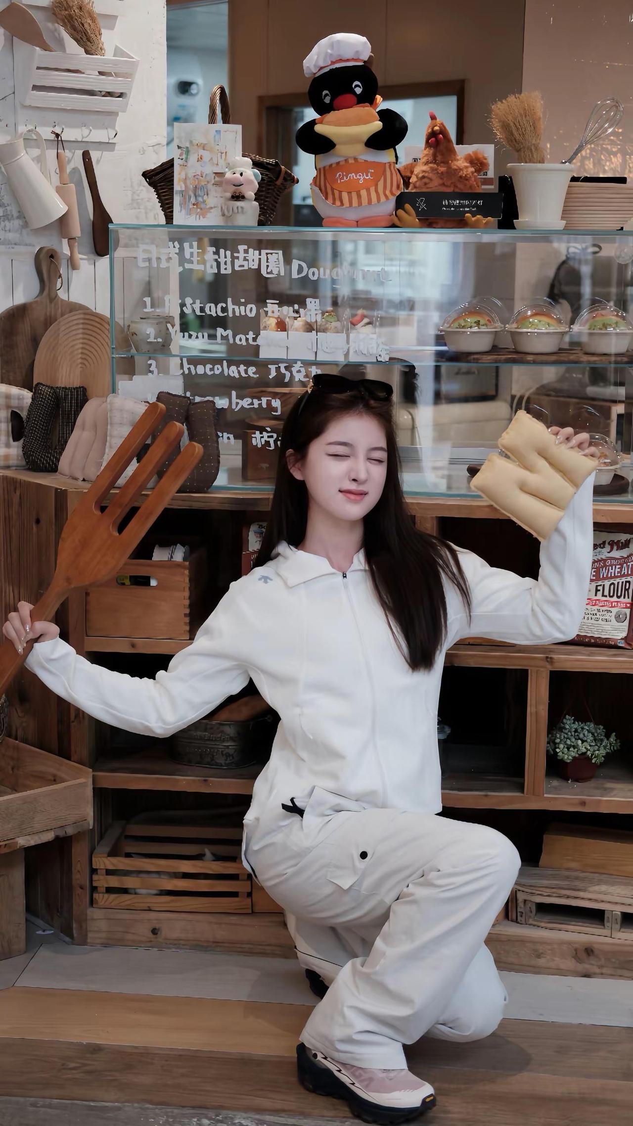 装可爱好难但幸好我是真的爱装 单板女孩 滑雪穿搭