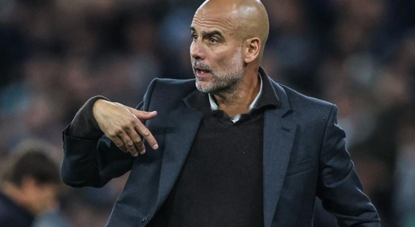 北京时间周六晚，英超第23轮曼城2-0战胜狼队。赛后发布会瓜迪奥拉接受媒体采访中