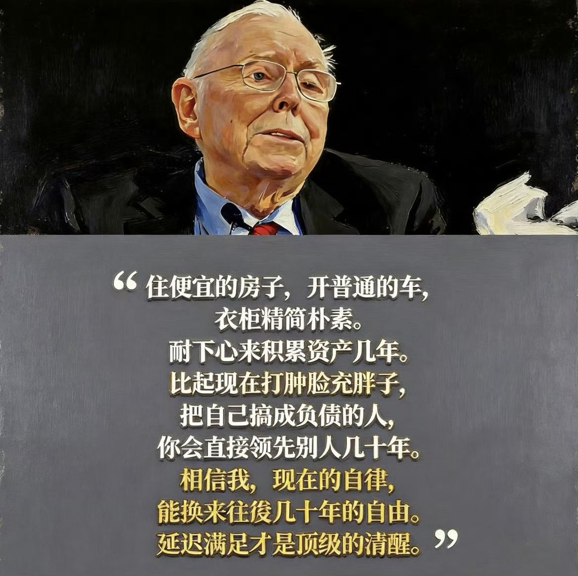延迟满足才是顶级的清醒 ​​​