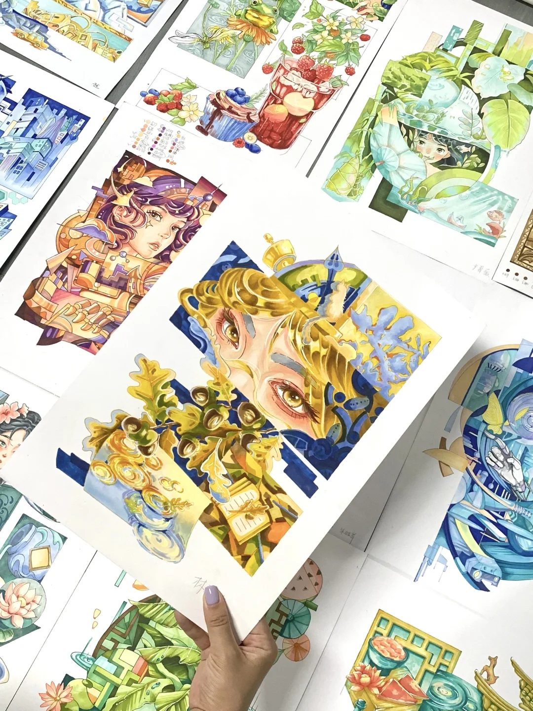 这届学生实力太可怕了❗️超绝眼神❗️