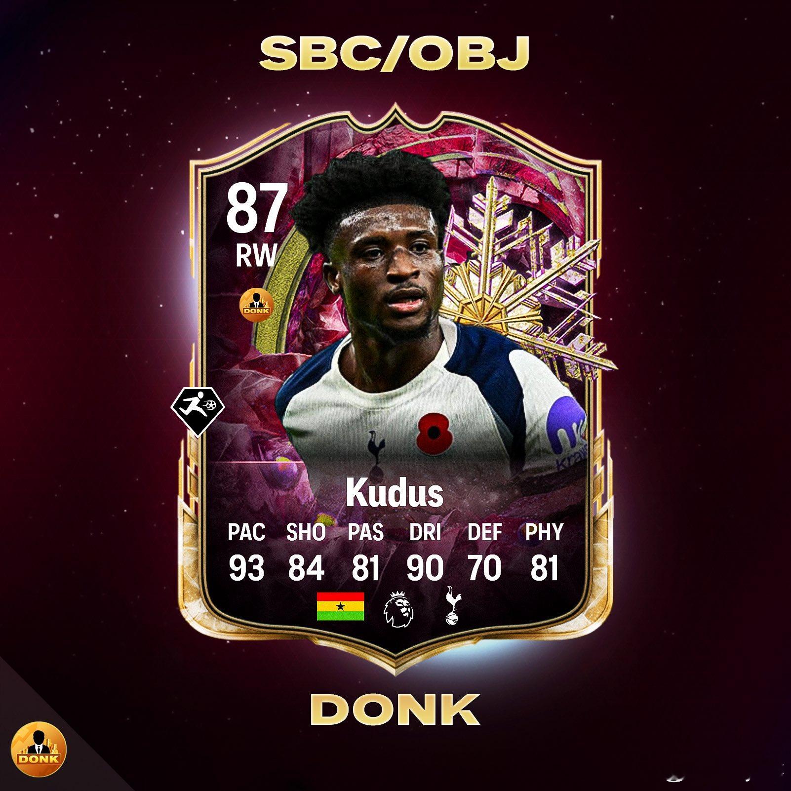 5张目标任务/SBC推出球员的正式数据。FC26