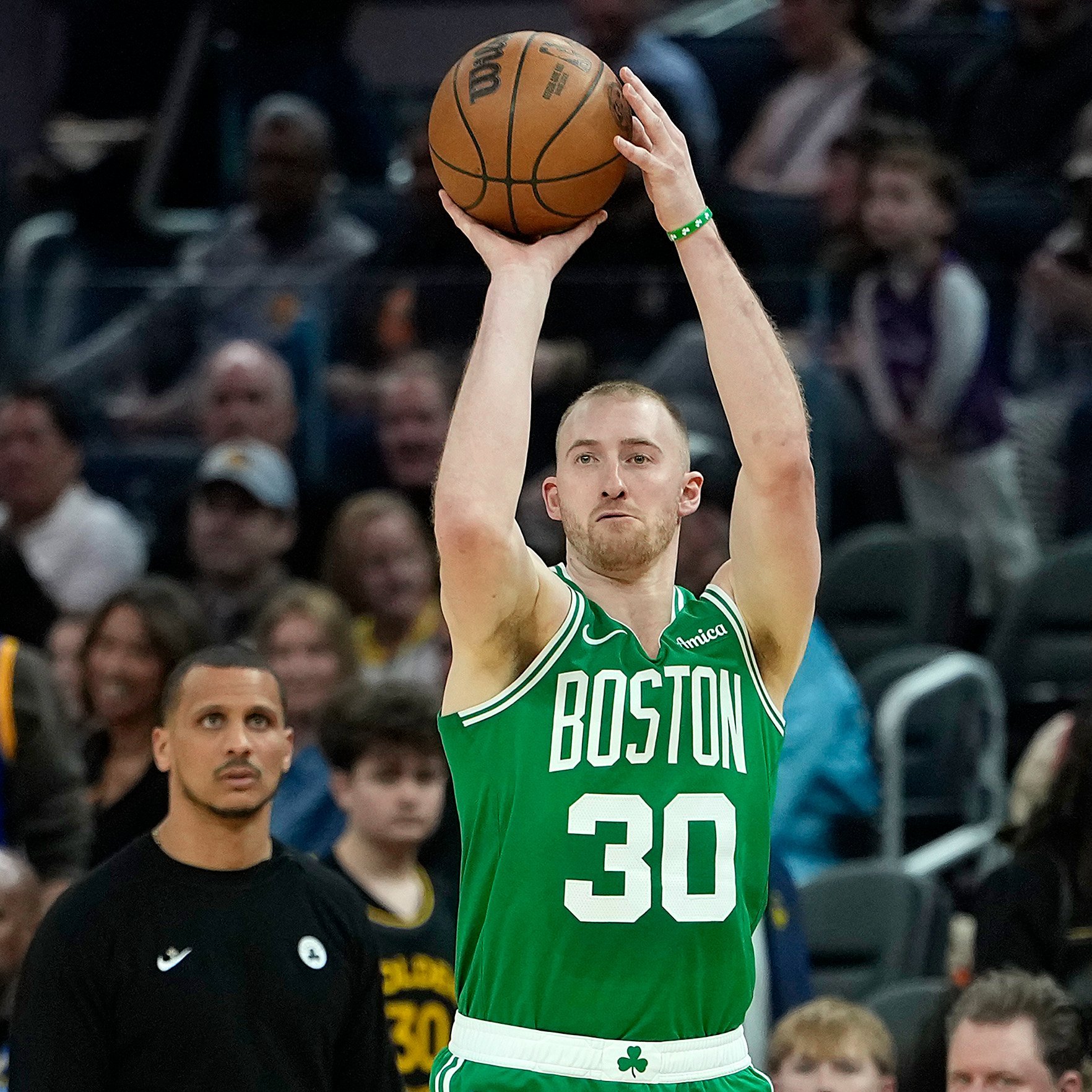 Sam Hauser joins the Celtics' 700 club –