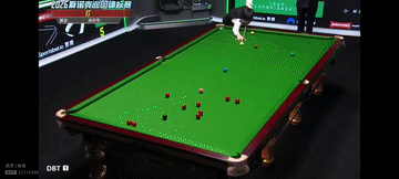 赵心童对希金斯是“必攻必进”！下半时更准更果断，很快就9：0了，刚爬起来的球迷可