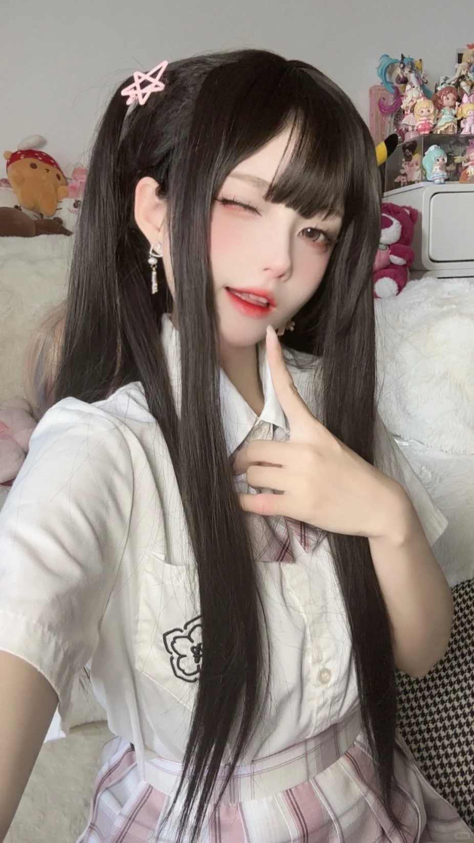 换了个假发🟰换了个人，我变甜妹了！