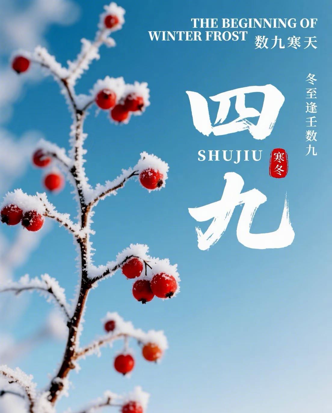 明日入四九，无论多忙，牢记“4忌”，护身亦护心。

时光无声，行至深冬。今天（1