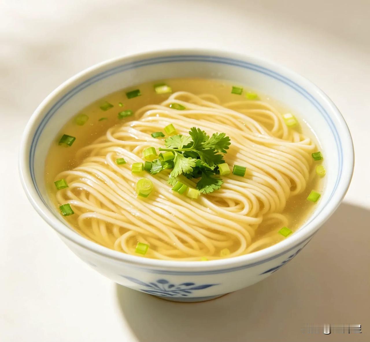 （原创）免油
江南的苏州，很多老苏州有早上喝早茶，早茶后就去喜欢的面馆吃面的习惯