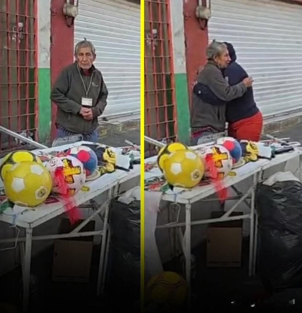 八旬老人街头卖玩具为妻筹药费，社交平台直播引爱心汇聚
 
他花了好几个小时，等待