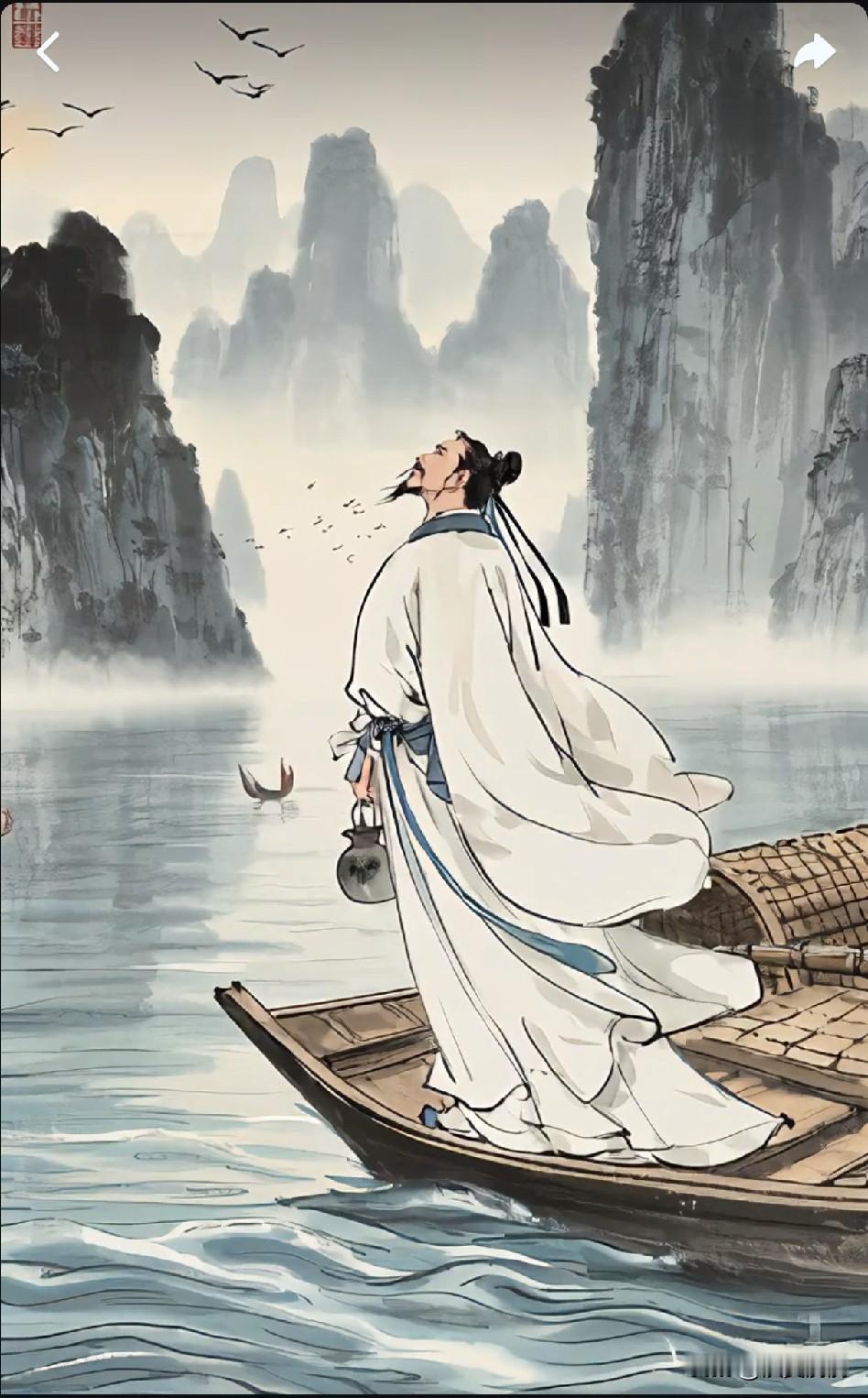 《轻舟已过万重山——谪仙太白遇赦记》

唐乾元二年春，时年五十有八之李白，手捧赦