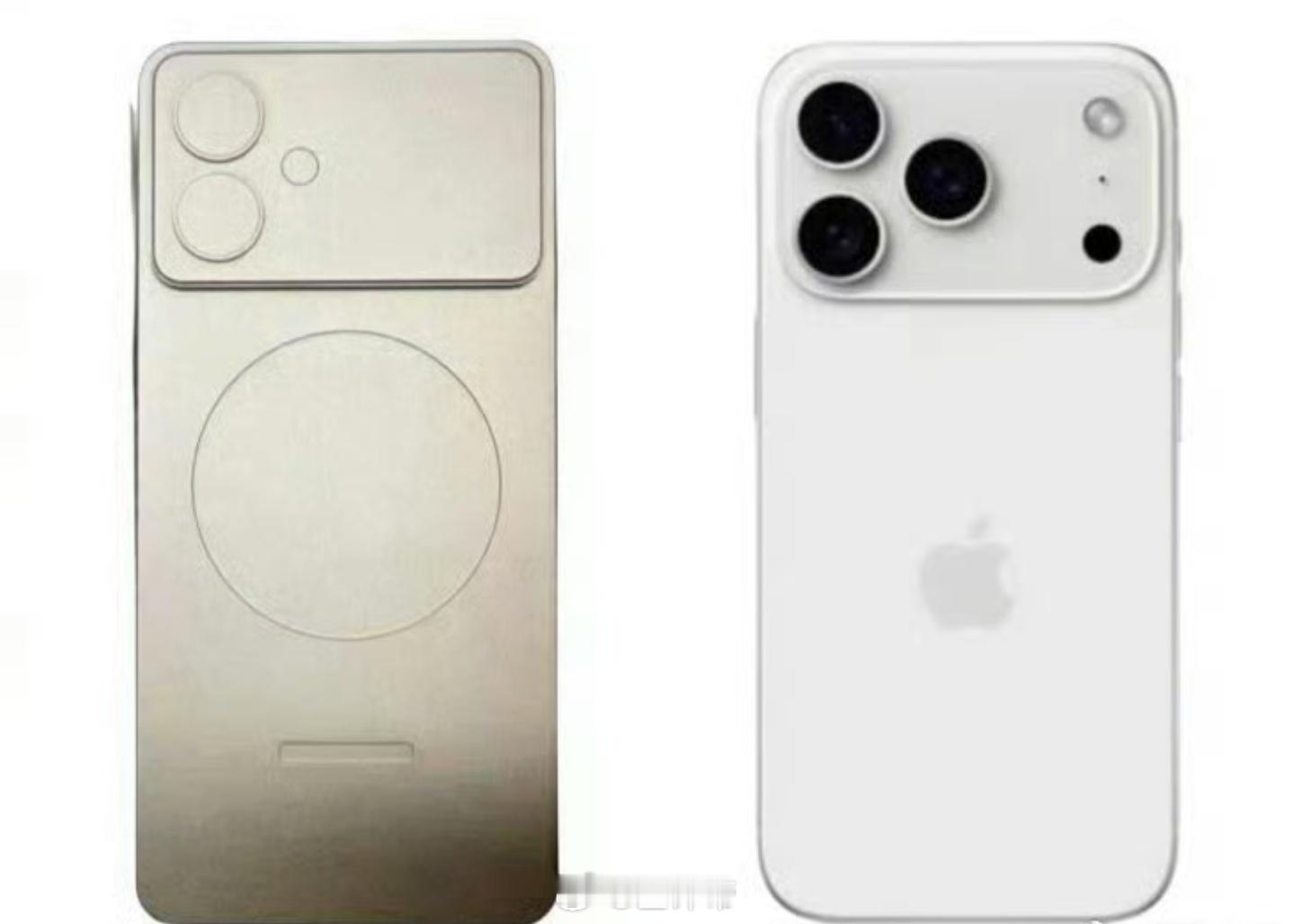 三星原型机撞脸iPhone17Pro怎么今年都开始流行这个设计了？三星这样，苹果