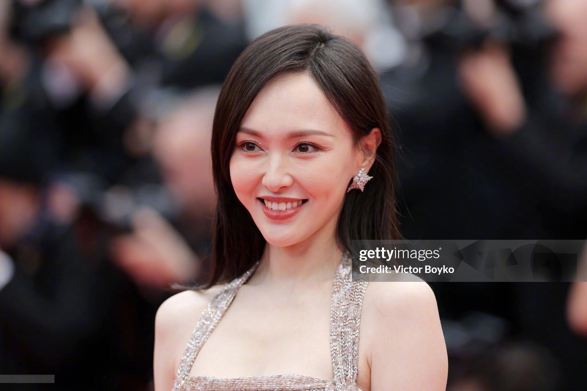 唐嫣戛纳电影节红毯G社生图 这太美了[馋嘴] ​​​