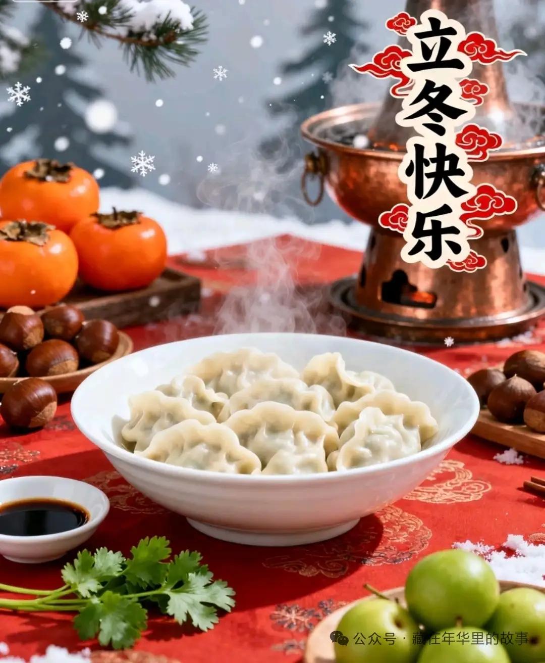 今日立冬[烟花]二十四节气[烟花]
万木收寒色
西风卷地时
泥炉温老酒
静待雪满