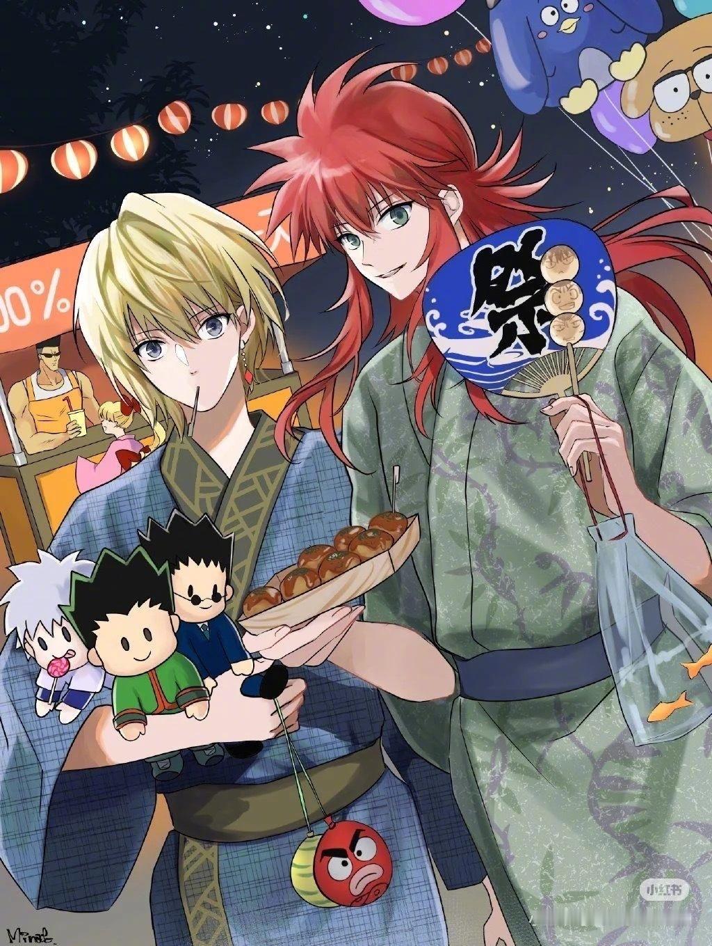 全职猎人  漫视界企划  幽猎双美！！ 