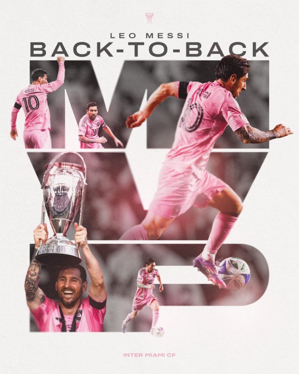 实至名归，梅西连续第二年荣获美职联MVP！