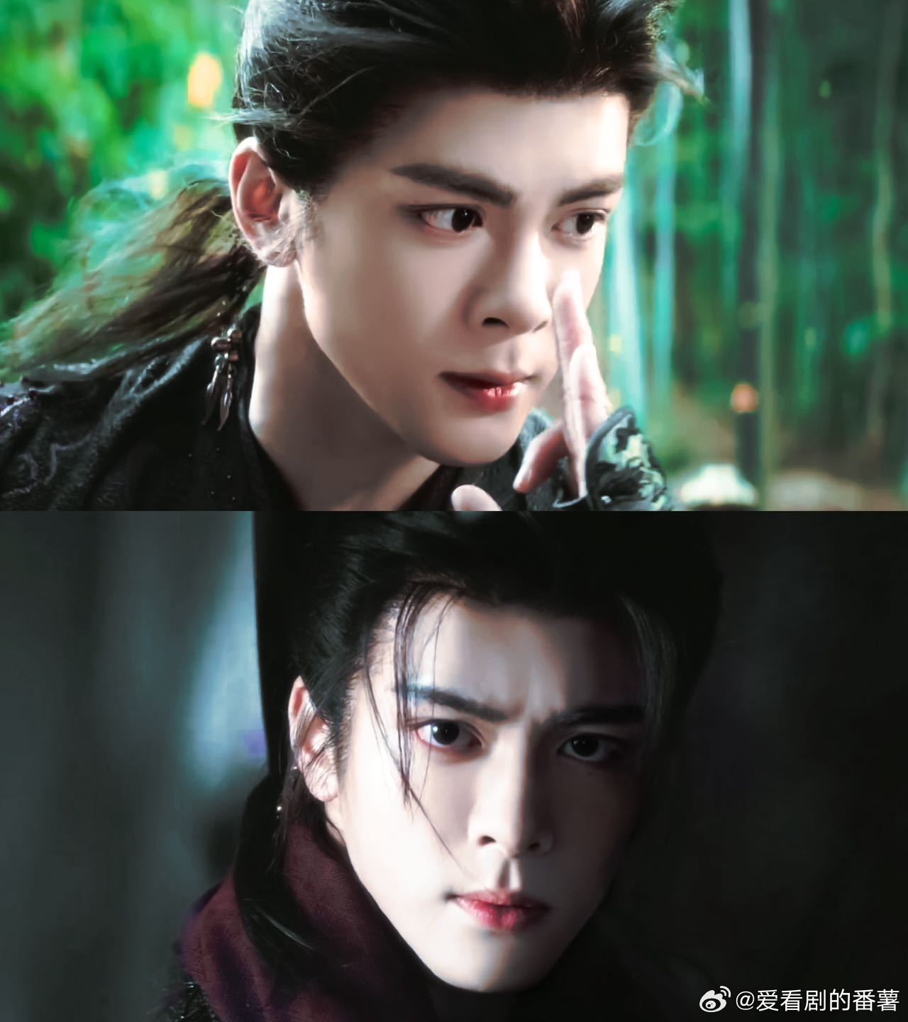 月鳞绮纪里的曾舜晞曾舜晞让我在愚人节吃上古偶细糠了，少年感与清冷感并存，帅到移不