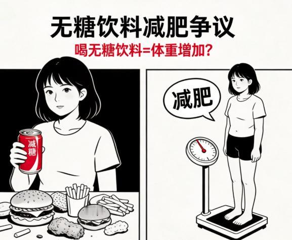 你是不是也觉得喝0糖饮料就是健康生活的标配？怕胖不敢喝可乐，就换成无糖版；想喝甜