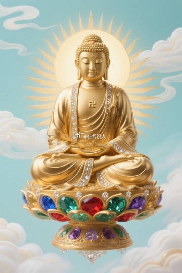 见佛像，心生恭敬。这份恭敬，便是福报的开始 