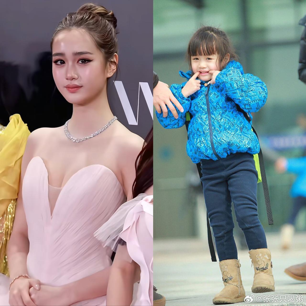 钟丽缇小女儿考拉，还不到16岁，就这么成熟了。仅仅是1/4的越南血统而已，成熟度