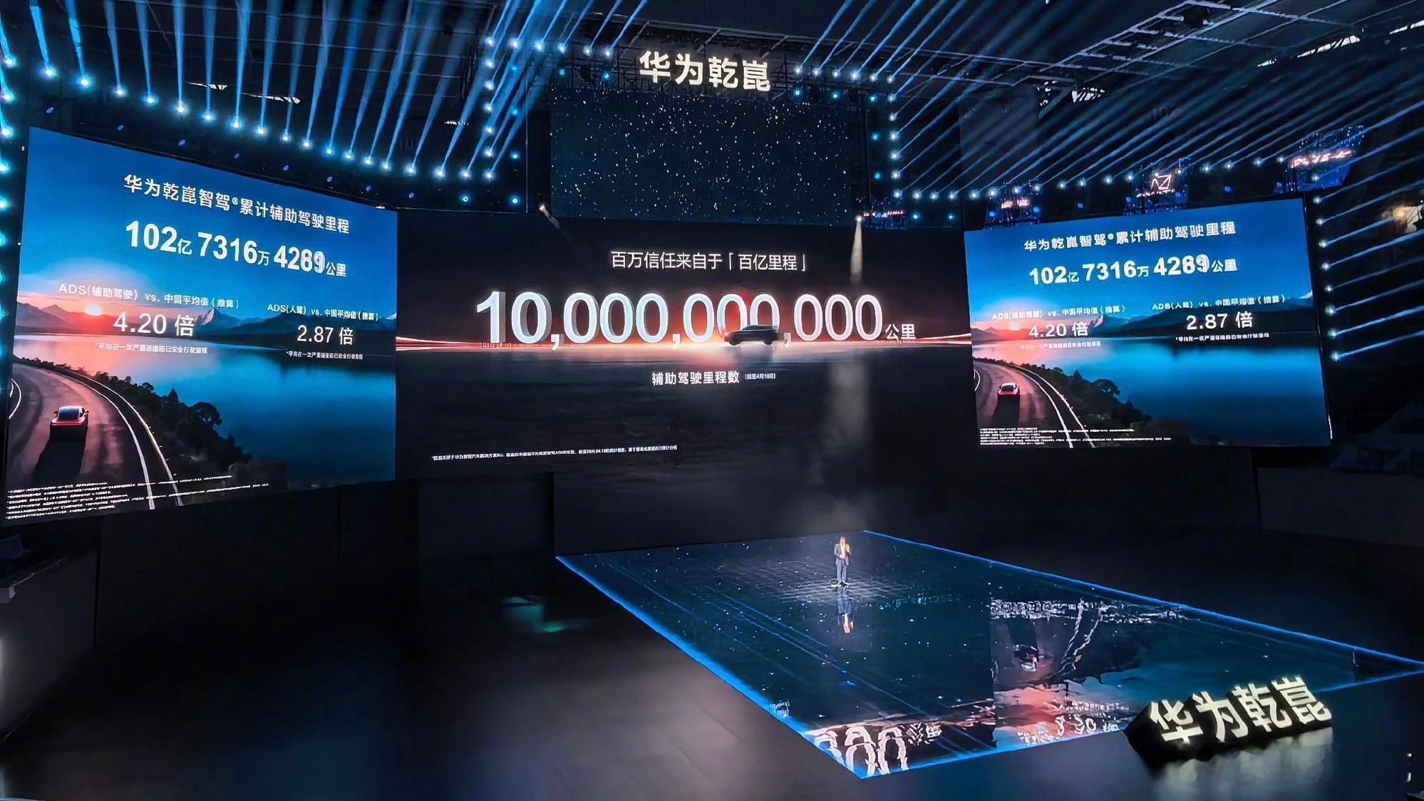 刺激今天的华为乾崑技术大会上车BU CEO靳玉志表示2026年华为乾崑在乾崑智驾