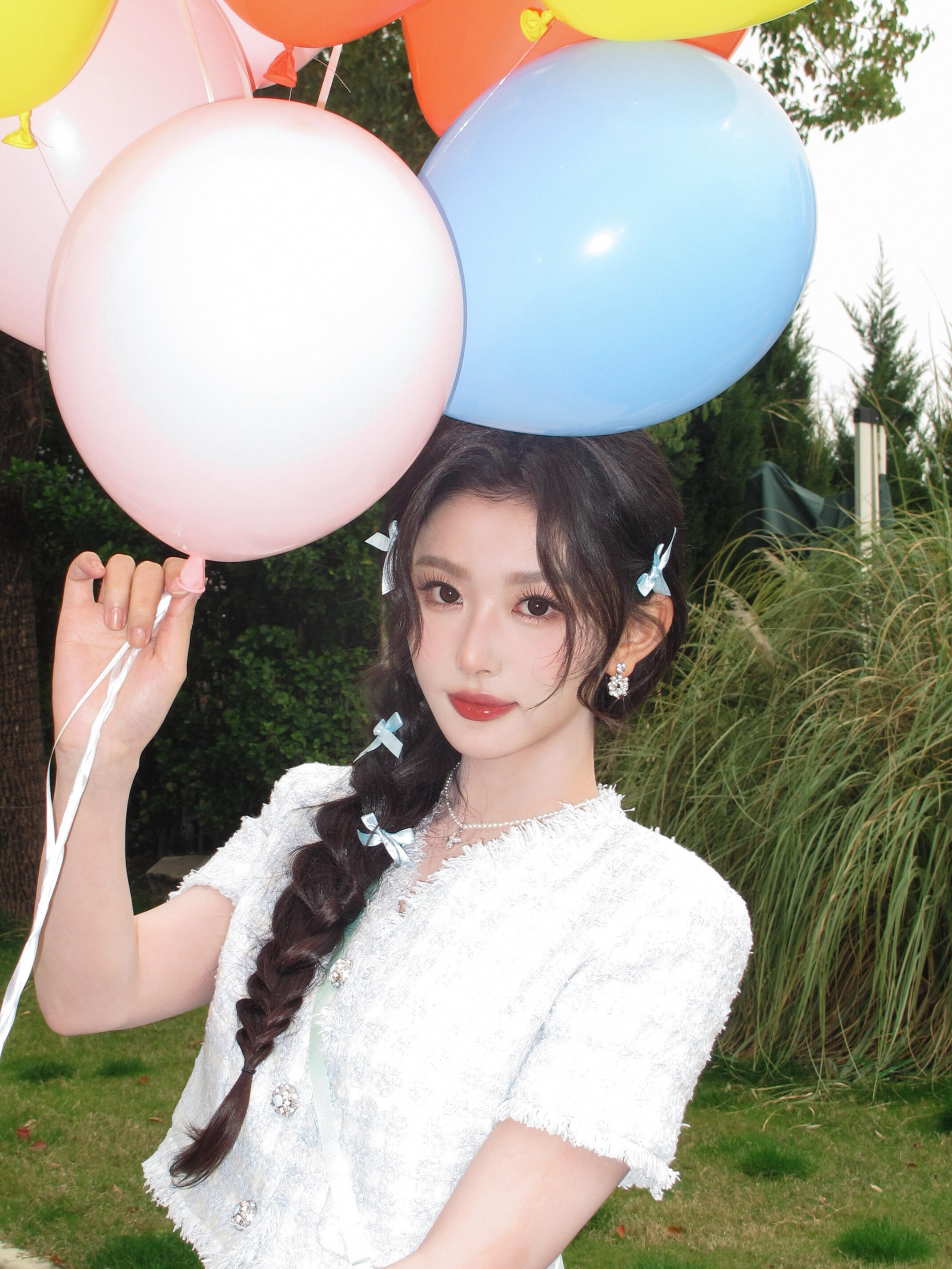 好美的春天孔雪儿也好美天气终于暖和啦 