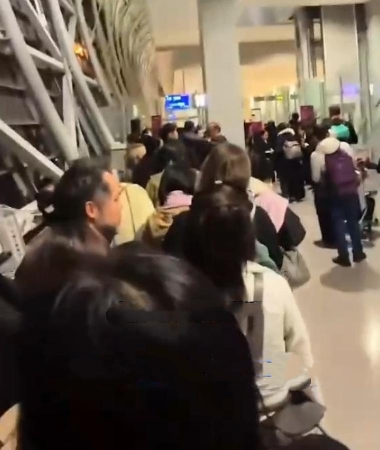 🔥东京机场惊现