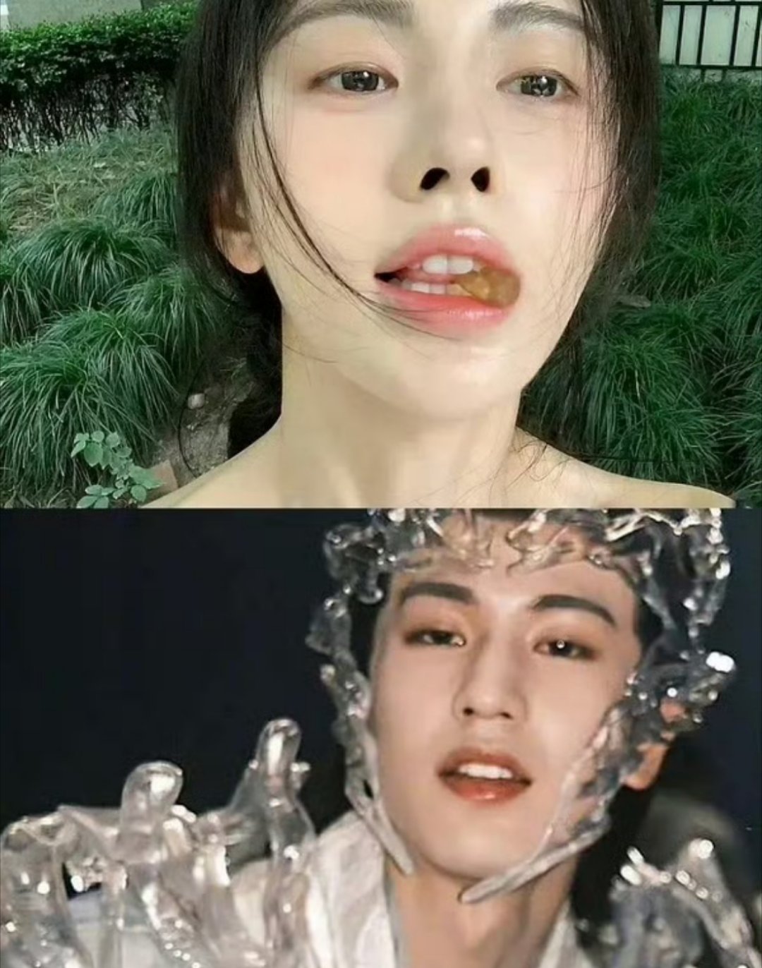 在某些方面，鞠婧祎和张凌赫也适合来一种二搭。 