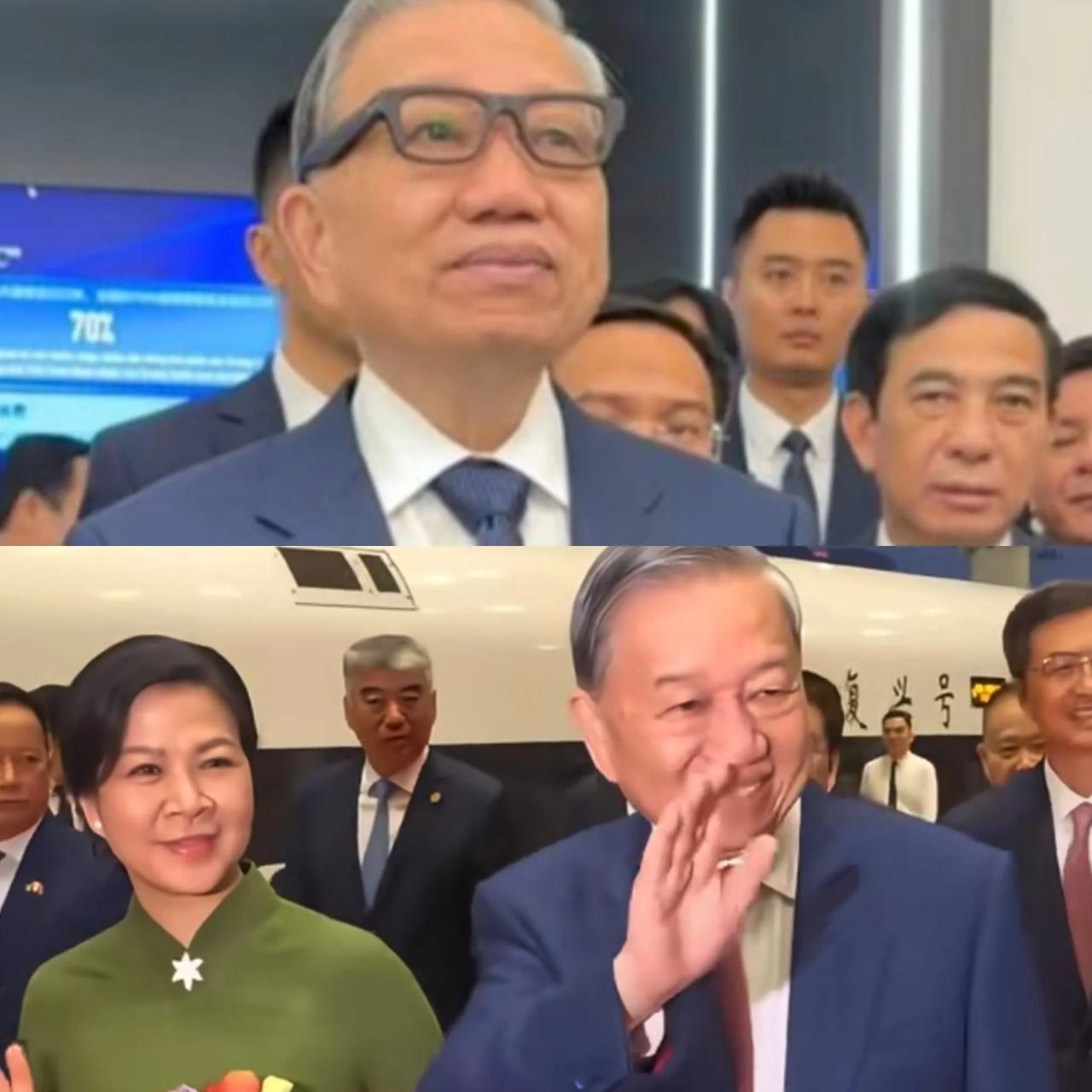 越南领导人苏林，从北京到广西后，参加一个重要环节，就是参观东盟国家，人工智能应用