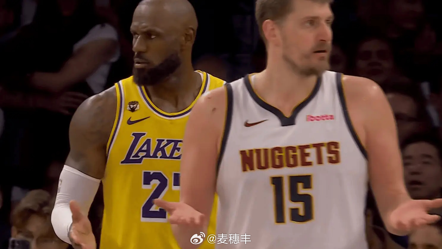 对不起，这次是真的笑出了声。掘金vs湖人