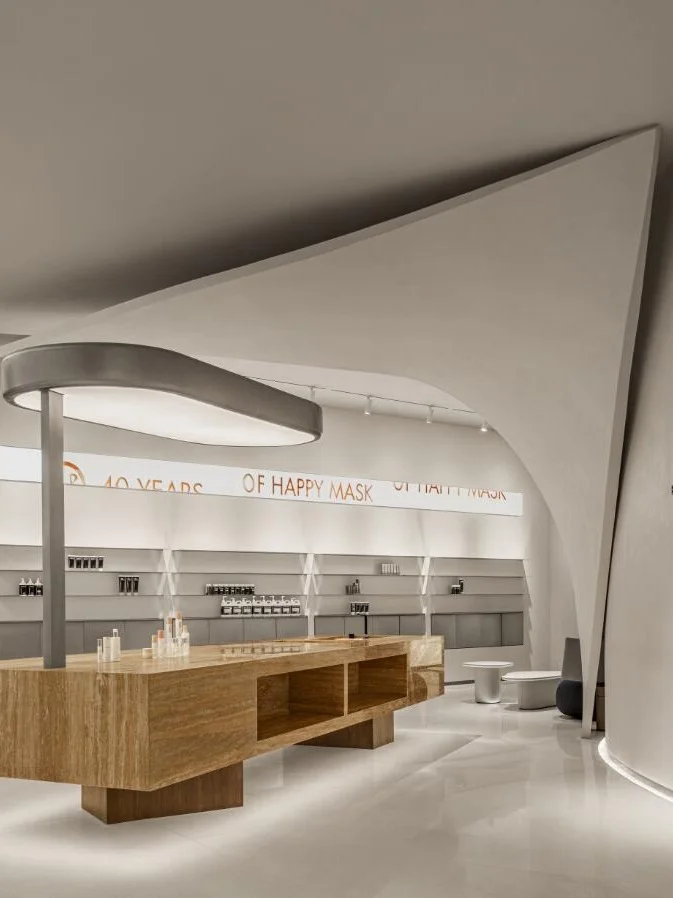 美嗨了北京首店 🟫 温柔质感的美业空间