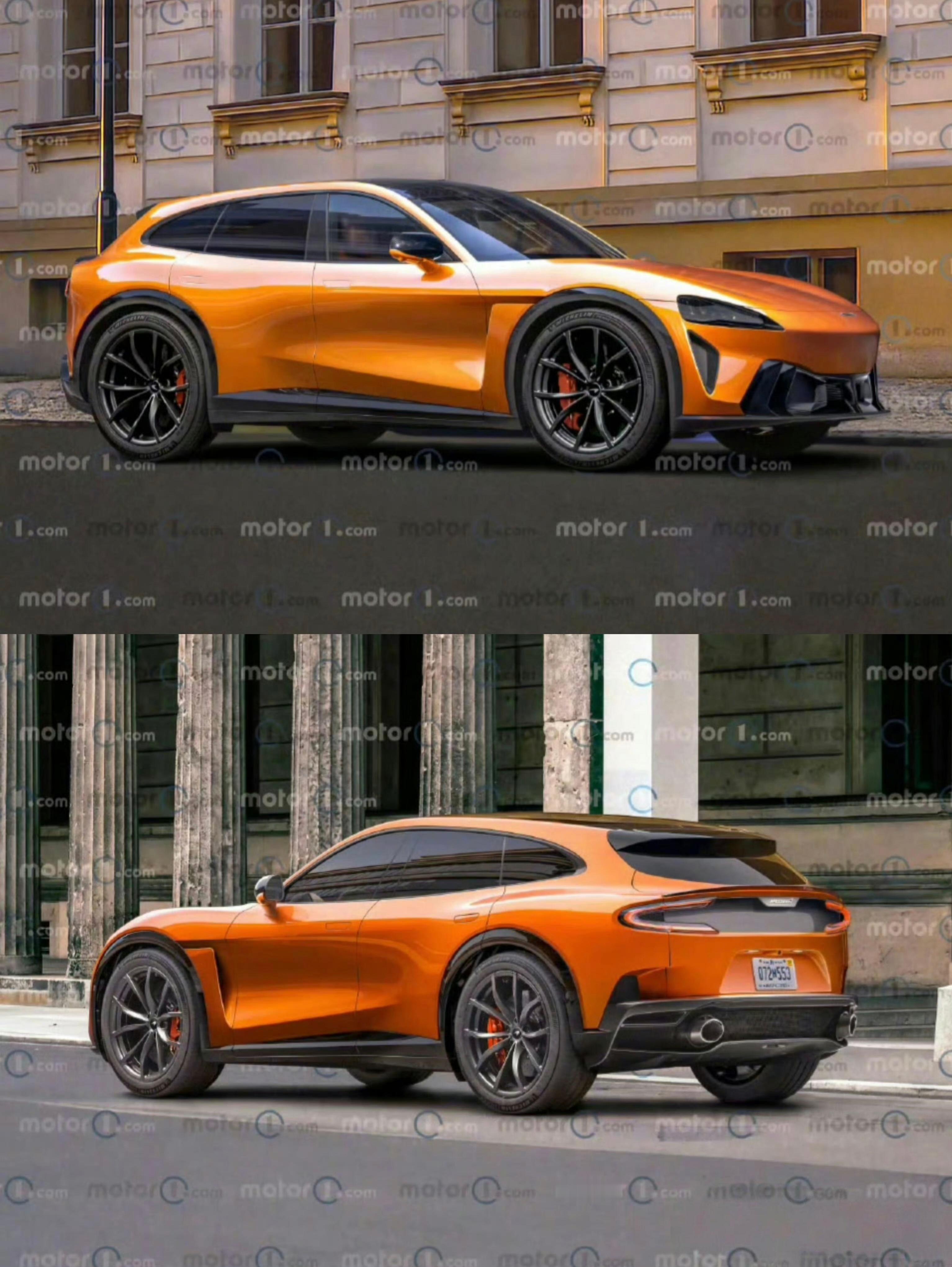 迈凯伦首款SUV 海外媒体曝光了迈凯伦首款SUV渲染图，看到有人说，得亏是小米Y