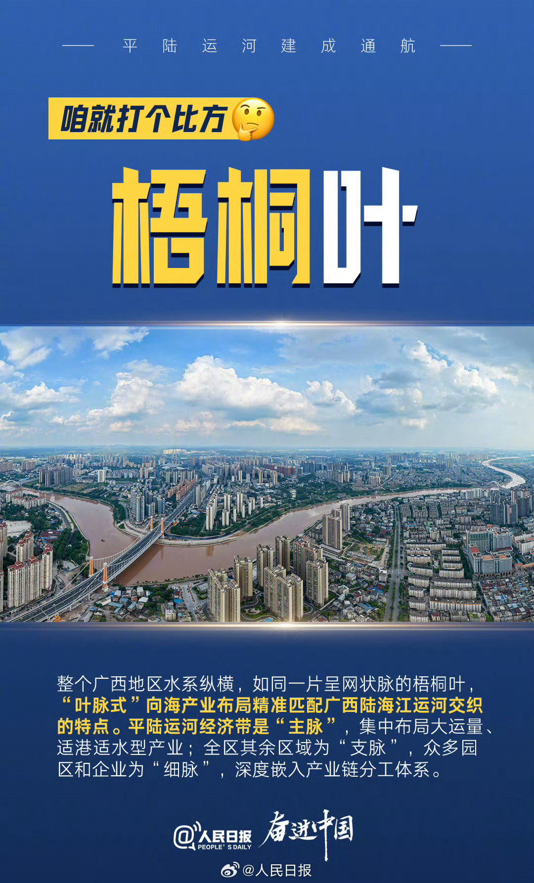 【平陆运河牛，但我才疏学浅看不懂】今天，平陆运河正式通航。这项世纪工程里，有哪些