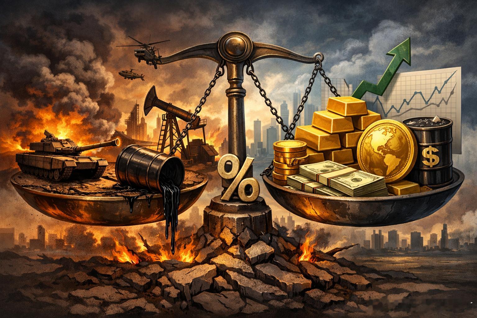 黄金真正的战场，往往不在前线每逢地缘冲突升级，市场上总会迅速冒出同一种反应：买黄